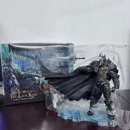 WOW Game Fall of The Lich King Arthas Menethil Demon Hunter Illidan Devil DC05 Figma Action Figure Model Toys Joint Movable Doll