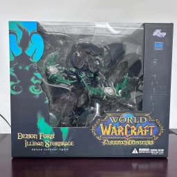 WOW Game Fall of The Lich King Arthas Menethil Demon Hunter Illidan Devil DC05 Figma Action Figure Model Toys Joint Movable Doll