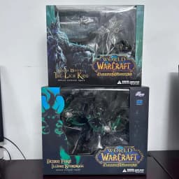 WOW Game Fall of The Lich King Arthas Menethil Demon Hunter Illidan Devil DC05 Figma Action Figure Model Toys Joint Movable Doll
