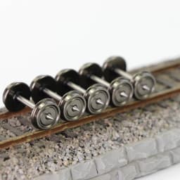 Evemodel Wheelsets 24pcs 1:87 HO Scale 33" Metal DC Wheels for Model Trains Wheelset C8725