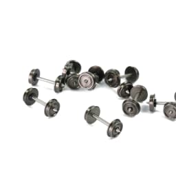 Evemodel Wheelsets 24pcs 1:87 HO Scale 33" Metal DC Wheels for Model Trains Wheelset C8725