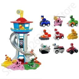 Paw Patrol Toy Set Character Dolls for Assembly for Halloween, Christmas and School Days As Gifts Cartoon Anime Figures