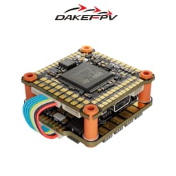 DAKEFPV H743 FC Stack/Flytower for Remote Control BLHeli Betaflight Gyroscope Gyro 42688P PID Parameter Tuning