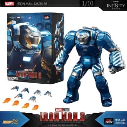 1:10 ZD Toys Iron Man MK38 Igor MK25 Striker MK26 Gamma MK36 Peacemaker MK40 MK15 Sneaky Action Figure Collections Gift