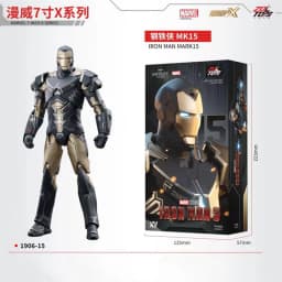 1:10 ZD Toys Iron Man MK38 Igor MK25 Striker MK26 Gamma MK36 Peacemaker MK40 MK15 Sneaky Action Figure Collections Gift