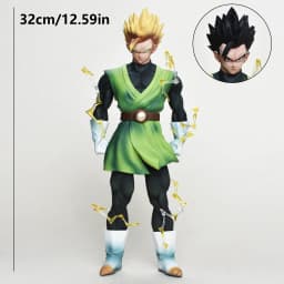 32cm/12.59in Anime Dragon Ball Z Figure Son Gohan Action Figure Statue Desktop Ornamen Collection Model Toys Gifts