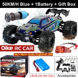 Oike 4WD Remote Control Car 40KM/H 50KM/H 80KM/H High Speed Racing Drift Truck Radio Off Road 4X4 Super Brushless Fast RC Buggy