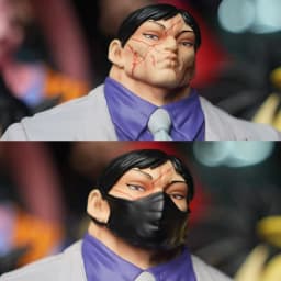 【C4 STUDIO】30.5cm/12.01 Inch Anime Baki the Grappler Kaoru Hanayama GK Figure Standing Statue Collectible Model Toy Gift