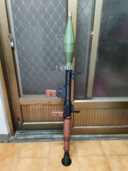 130cm Firecracker Tube Toy Gun Launching Tube for Launching Rocket Launchers. Absolute Survival Game. Functionless Toy Model.
