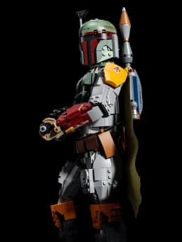 Boba Fett Large Action Figure MOC Building Blocks Model 1544PCS Collectible Bricks Toy For Adult Kids Birthday Gift