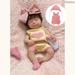 1PC/2 Clothes 33CM Open Mouth Rooted Hair Pascale Soft Silicone Bebe Reborn Girl Doll 3D Painted Skin bebe reborn de silicona