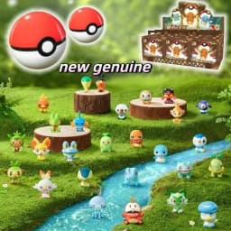 Funism Pokemon 30th Anniversary Blind Box Figure Starter Pokemon Poke Ball Collectible Desktop Ornament For Adult Collection