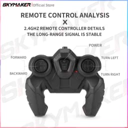 JJRC Q137 8WD RC Car 2.4G Amphibious 8 Wheel Remote Control Truck Climbing Off Road Waterproof Armored Vehicles Children's Toys