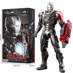 ZD Toys Iron Man MK1 MK2 MK3 MK4 MK5 MK6 MK7 MK42 MK43 MK45 MK46 War Machine Movie Action Figure 7 Inches Adult Collectible Toys