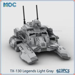 MOC Building Block TX-130 Legends DIY Assembly Bricks Starfighter Aircraft Collection Creative Display Toys Model Gifts 623PCS