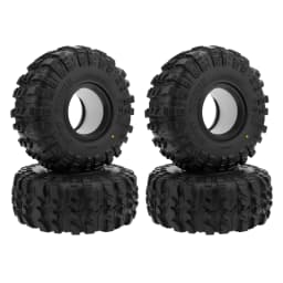 MEUS RACING 6 Super Bouncer Crawler Tires for Axial SCX10 Pro SCX10 TRX4 Redcat Gen8 1/10 RC Crawler Car, 1.77/4.75/R1.9