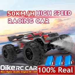 Oike 4WD 1:16 80KM/H Super Brushless 50KM/H Brushed RC Car 4x4 Off Road Remote Control High Speed Drift Racing Truck Buggy Toy
