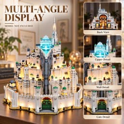 HPROSPER Remote control LED Light (No Model) For LEGO 11377 Icons The Lord of the Rings: Minas Tirith Decorative Lights