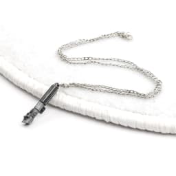 TXQSABER Mini Lightsaber Necklace Pendant for Obi Wan Kenobi Luke Skywalker Parts Display Saber Sword Metal Keychain Accessories