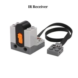 Technical MOC 88002 Train Motor Kit with IR Remote Control Compatible for 10219/10254 PF Models