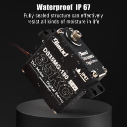 9imod DS35MG 35kg Waterproof Servo 180°/270° Full Aluminum Case Stainless Steel Gear High Torque for 1/8 1/10 RC Car