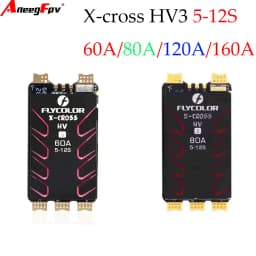 FLYCOLOR X-CROSS HV3 60A/80A/120A/ 160A ESC 5-12S BLHeli-32 Dshot Proshot 64MHz 32-Bit Speed Controller for RC FPV Racing Drone
