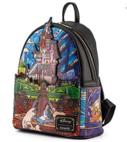 Beauty and The Beast Belle Castle Mini Backpack for Fashion Gift