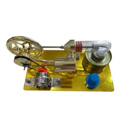 Mini Stirling Engine Model Generator with Light Color Engine Physics Experiment Popular Science DIY Production Invention Toy