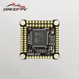 DAKEFPV H743 Flight Controller and ESC Combo for FPV Drone, Betaflight H7FC & 4in1 70A ESC, Support 3-12S, for Analog HD System