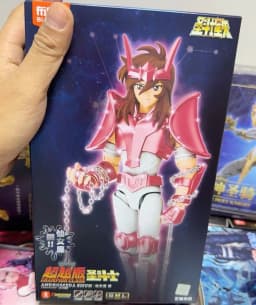 Genuine BLOKEES Saint Seiya Beyond Version Andromeda Shun Bronze Cloth Nebula Chain Movable Building Block Figure Birthday Gifts