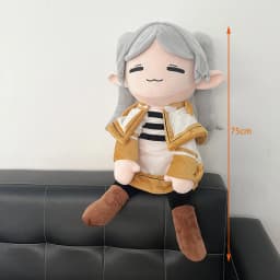 Frieren Beyond Journey's End Cartoon Plush Toy Anime Peripheral Soft Stuffed Doll Anime Fan Collectibles Kids for Holiday Gift