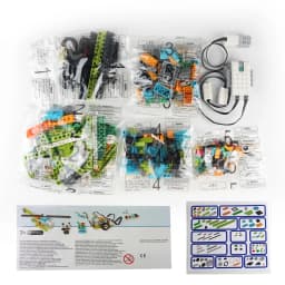 280Pcs STEM Robotics Building Blocks Kit - Educational Construction Toy with Organizer Box & Instruction Manual