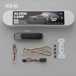 Rc Car Roof Lamp 7 Colors And 12 Modes Led Light Bar For 1/10 Rc Crawler Trax/as Trx4 Trx4m Axial Scx10 Scx24 Rgt D90 Yikong Hsp