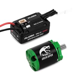 INJORA MBL32-NANO Brushless ESC & 1621 Green Viper Motor 4300KV for 1/30 Axial SCX30