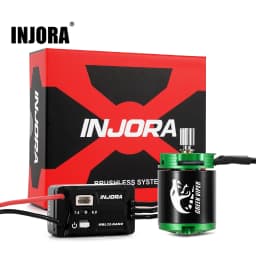 INJORA MBL32-NANO Brushless ESC & 1621 Green Viper Motor 4300KV for 1/30 Axial SCX30