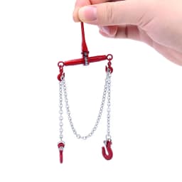 4pcs Metal Chain Tensioner Simulated Fixed Chain for 1/14 Tamiya RC Truck for SCANIA 770S R620 for Volvo for MAN TGS Car