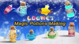 DIY Fairy Magical Potions Kit for Kids Potion Making Set Fairy Potion Bottles Craft Toy Science Set Magic Kits(24pcs))