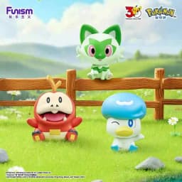 Genuine Funism X Pokémon Palmsize Wonders First Partner 30th Anniversary Blind Box Series Bulbasaur Squirtle Charmander Gifts