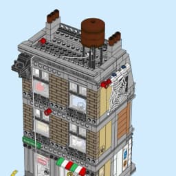 Street View Hero Series Sanctuary Sanctuary Showdown Building Blocks Model Set Particles Suitable for Birthday Gift