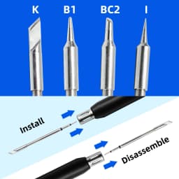 SEQURE S99 Repair Tool High Power 75W/150W Soldering Iron with C245 Tip Compatibility Anti-Static Welding Pen for Drone RC Model