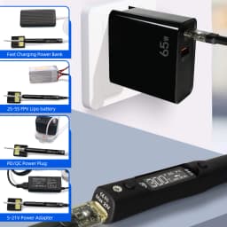 SEQURE S99 Repair Tool High Power 75W/150W Soldering Iron with C245 Tip Compatibility Anti-Static Welding Pen for Drone RC Model