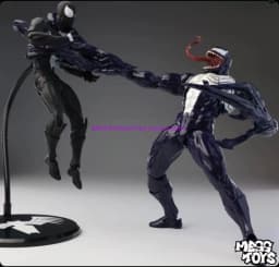 NEW Mess Toys Venom Spider Man Lethal Neighbor Symbiotic Black Suit Messtoys Spiderman Anime Action Figure Model Doll Gifts Toys