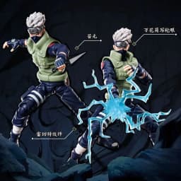 BLOKEES Naruto Shippuden Champion Class Model Kit Hatake Kakashi Haruno Sakura Collectible Action Figure Anime Gift For Fans