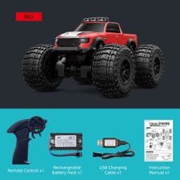 2.4G Land&Water RC Car Waterpoof 4WD Full Proportional Remote Control Off-Road Climbing Amphibious Truck Car Toys for Kids C8816