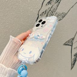 New anime character 3D mobile phone case DIY suitable for iPhone 17 16 15 14 13 Pro Max cartoon protective cover girls gift