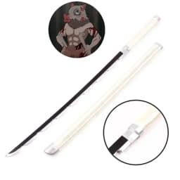 40inch Demon Slayer Katana Anime Kimetsu No Yaiba Cosplay Prop Wood Sword Real Size Japanese Katana Original Samurai Sabre Gift