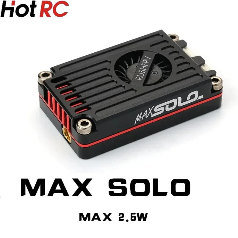 RUSH TANK MAX SOLO 5.8GHz 2.5W 48CH VTX High Power Video Transmitter for FPV