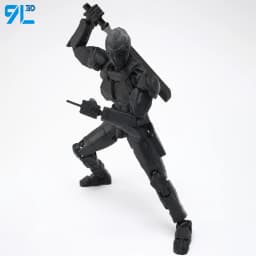 9L3D American Comics Super Soldier Action FigureMultiāJoint Movable Tabletop Decoration Toys Tiant T13 Dummy13 Collectors Model