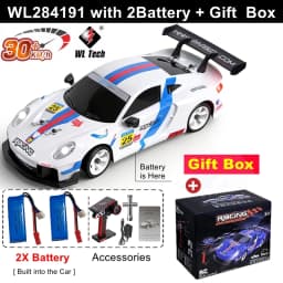 Oike Radio Remote Control Drift Racing WLtoys 284191 284019-A 1/28 RC Drifting Car 4WD 30KM/H High Speed Vehicle Model Mini Gift