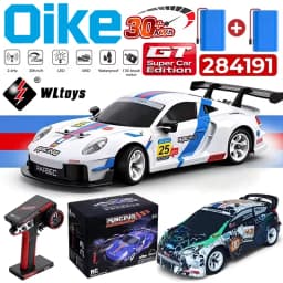 Oike Radio Remote Control Drift Racing WLtoys 284191 284019-A 1/28 RC Drifting Car 4WD 30KM/H High Speed Vehicle Model Mini Gift